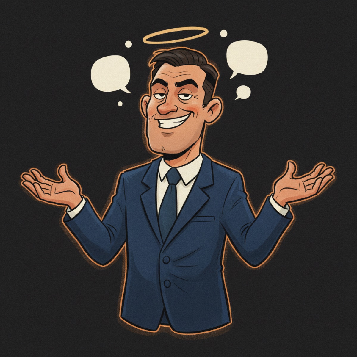 Гуру в костюме